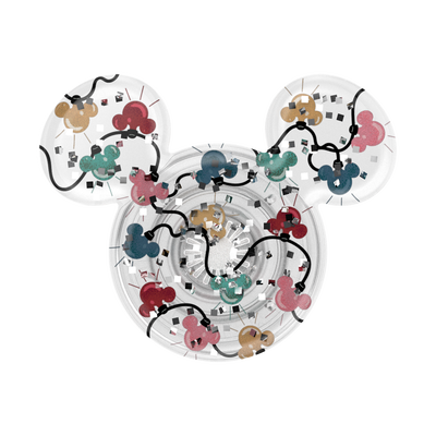 Secondary image for hover Earridescent Holiday Lights Mickey Mouse